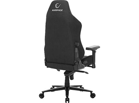 RAMPAGE KL-R82 Blitz Üst Seviye Terletmez Kumaş Ayarlanabilir Sırt Mekanizmalı Oyuncu Koltuğu Siyah