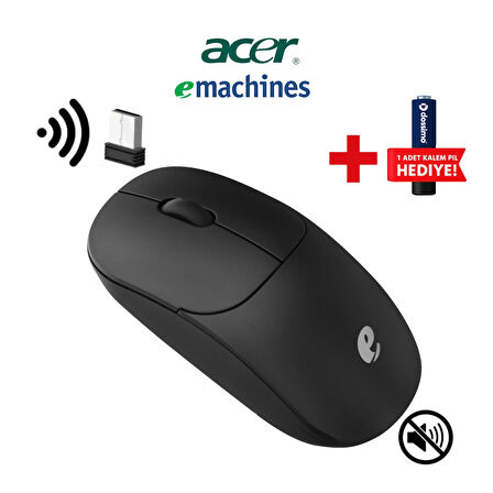 Acer eMachines EAM080 Usb Siyah 2.4Ghz Kablosuz Mouse