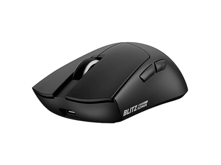 RAMPAGE Blitz Ultimate 8K BT+Wired+2.4G Kablosuz PAW3950 Nordic 52840 MCU Gaming Oyuncu Mouse Siyah