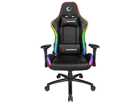 RAMPAGE KL-R13 Void RGB Aydınlatmalı Oyuncu Koltuğu Siyah