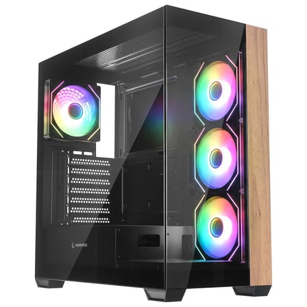 Rampage CRUISER V2 750W 80+ Bronze ARGB ATX Siyah Gaming Kasa