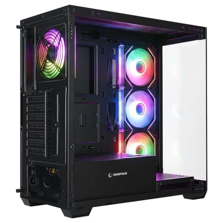 Rampage CRUISER V2 750W 80+ Bronze ARGB ATX Siyah Gaming Kasa