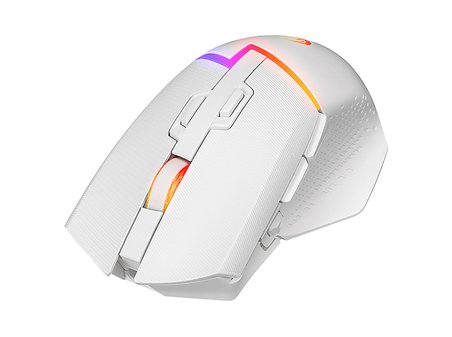 RAMPAGE Drop M3 V2 24000 DPI 3311 Sensör RGB Şarjlı Kablosuz 80 Milyon Huano Switch Gaming Mouse Beyaz