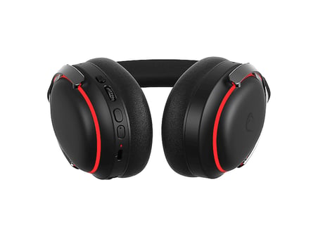 RAMPAGE Zenith Kablosuz 2.4G+ Bluetooth Protein Deri Earpad Mikrofonlu Oyuncu Kulaklığı Siyah