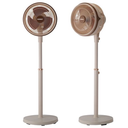 Everest FAN13 Olympos Air Krem/Gold 10" 80W 3 Hız Kademeli 2000RPM Çift Motorlu Retro Vantilatör