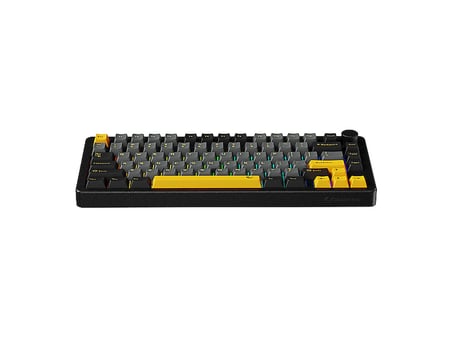 RAMPAGE Zenith Stug Hot Swap 8000 Hz Gasket Manyetik RGB Rapid Trigger Gateron Switch Klavye Alüminyum Siyah