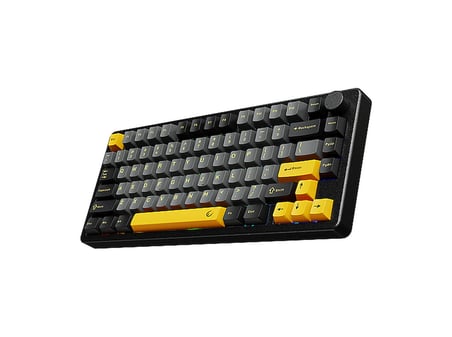 RAMPAGE Zenith Stug Hot Swap 8000 Hz Gasket Manyetik RGB Rapid Trigger Gateron Switch Klavye Alüminyum Siyah