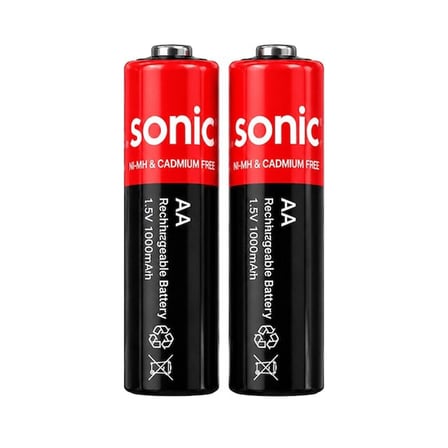 Asonic PL1400 1.5V 1400 Mah-2600 Mvh Type-C Şarjlı 2'Li AA Pil
