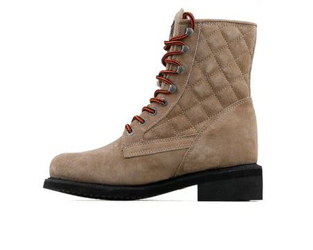 Harley Davıdson NEW WORKER Kadın Botu 025G0078-TAUPE Krem