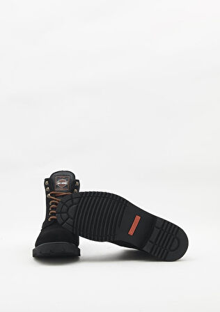 Harley Davidson 556 Mid Black Süet Erkek Bot