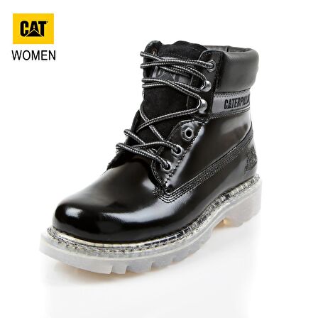 Caterpillar SİYAH Kadın Bot 015G101120 COLORADO TRANSLUCENT CATERPILLAR  BLACK // AÇMA DERI