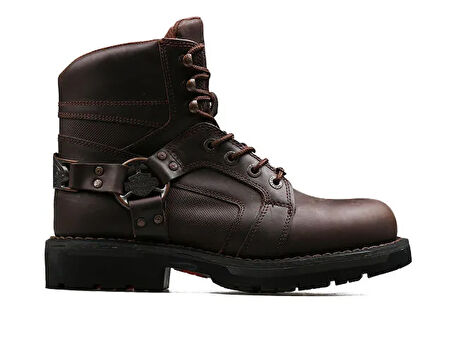 Harley Davidson Kahverengi Erkek Botu 025M100517-Brown-Derı