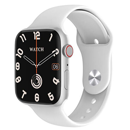 Hytech W99 Watch IOS Ve Android Uyumlu Mactive 2.05 İnç Geniş Ekranlı Gümüş Akıllı Saat
