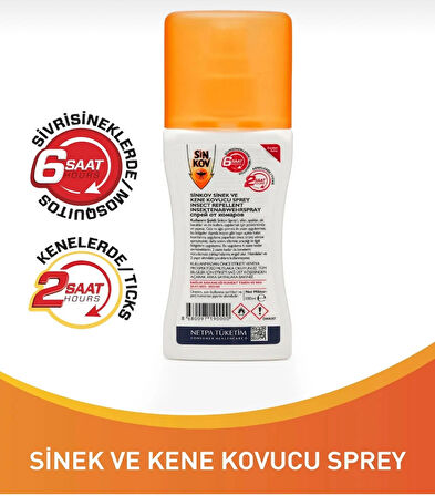 Sinkov Sivrisinek Ve Karasinek Kovucu Atomizer Sprey 100 ML