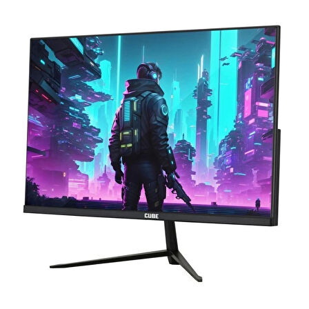 ONTECH - 23.8 Cube Pf-24p180f05 Ips 0.5ms 180hz Hdmı Dp Usb Fhd 1920x1080 Sıyah Vesa Gamıng Sıfır Olu Pıxel