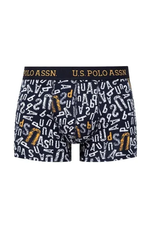 U.S. Polo Assn. 3'lü Erkek Boxer, %96 Pamuk, %5 likra