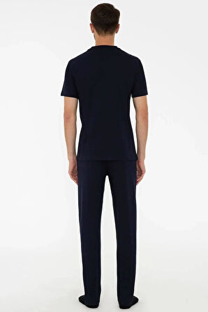 %100 Pamuk Erkek Pijama Takım