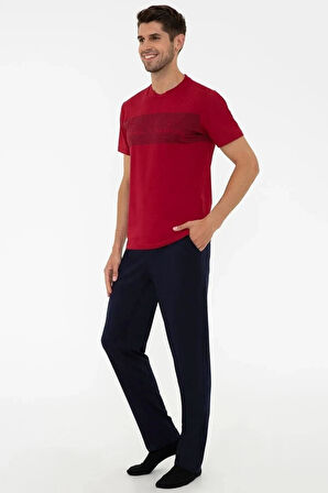 %100 Pamuk Erkek Pijama Takım