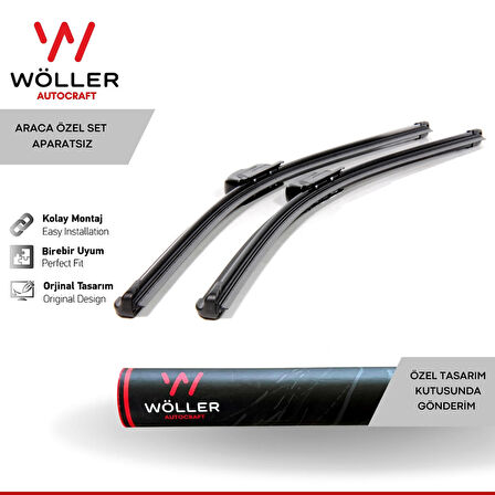 Mitsubishi Colt Silecek 2009 2013 Wöller Silecek Takımı Araca Özel 