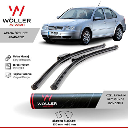 Volkswagen Bora Silecek 1998 2002 Wöller Silecek Takımı Araca Özel