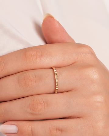 Debora Jewelry 14 Ayar Altın Tasarım Model Yüzük