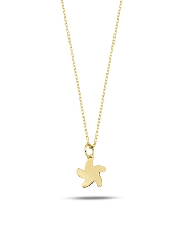 Debora Jewelry 14 Ayar Altın Zarif Deniz Yıldızı Kolye