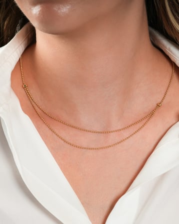 Debora Jewelry 14 Ayar Altın Toplu Tasarım Kolye