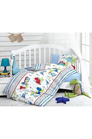 Mavi Dino Baby Collection Nevresim Takımı