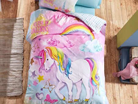 Cottonbox Junior Dream Tek Kişilik Nevresim Takımı Mint