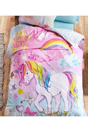 Cottonbox Junior Dream Tek Kişilik Nevresim Takımı Mint