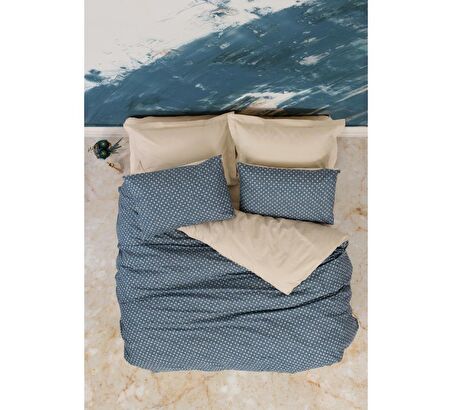Petite Çift Kişilik Nevresim Takımı Just Bej