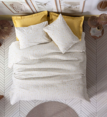 Cotton Box Petite Tek Kişilik Complete Set Tiny Hardal