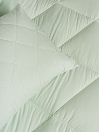 Cotton Box Softwash Çift Kişilik Yorgan Seti Adaçayı 180x200 Lastikli Çarşaf