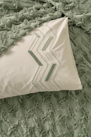 Cotton Box Limi Çift Kişilik Yatak Örtülü Nevresim Takımı Summit Bej