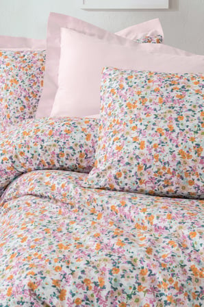 Cotton Box Petite Tek Kişilik Lastikli Çarşaflı Nevresim Takımı Pippa Pembe