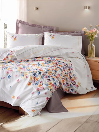 Cotton Box Tek Kişilik Nevresim Takımı Flurry Lila