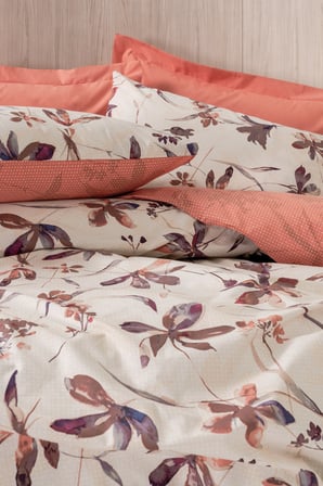 Cotton Box Çift Kişilik Nevresim Takımı Wilda Tarçın