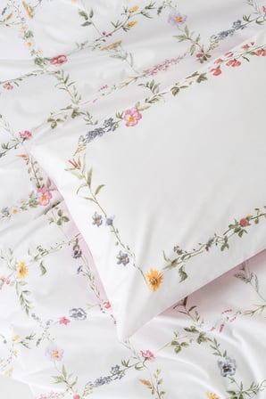 Cotton Box Çift Kişilik Nevresim Takımı Trellis Pembe