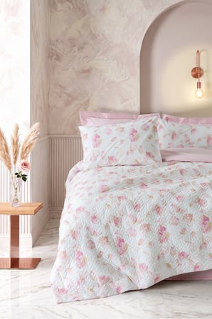 Cotton Box Çift Kişilik Complete Set Rosalie Pembe