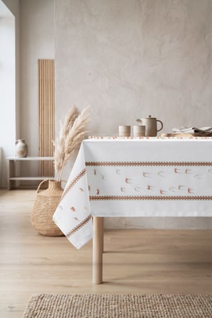 Cotton Box Lalin Masa Örtüsü Talia Tarçın 160x240