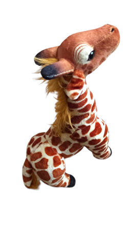 Göklerdeki Zarafet Şimdi Yanınızda: 30 cm'lik Sevimli Peluş Zürafa!