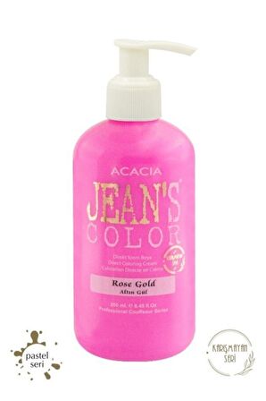 Jean's Color Altın Gül 250 Ml. Rose Gold Pastel