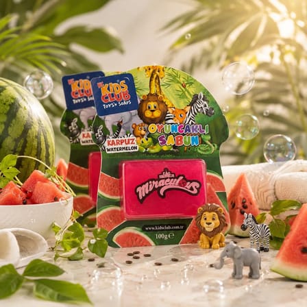 KC Kids Club Toys'n Soaps Karpuz Oyuncaklı Sabun 100 g