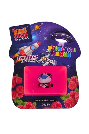 KC Kids Club Toys'n Soaps Frambuaz Oyuncaklı Sabun 100 g