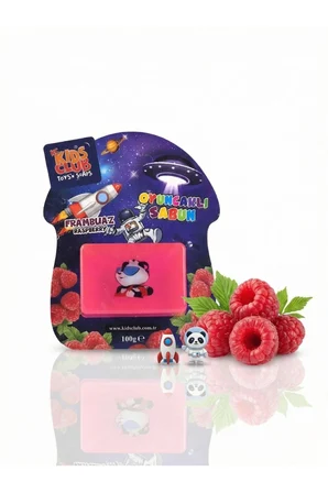 KC Kids Club Toys'n Soaps Frambuaz Oyuncaklı Sabun 100 g