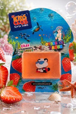 KC Kids Club Toys'n Soaps Çilek Oyuncaklı Sabun 100 g