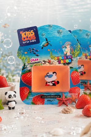 KC Kids Club Toys'n Soaps Çilek Oyuncaklı Sabun 100 g