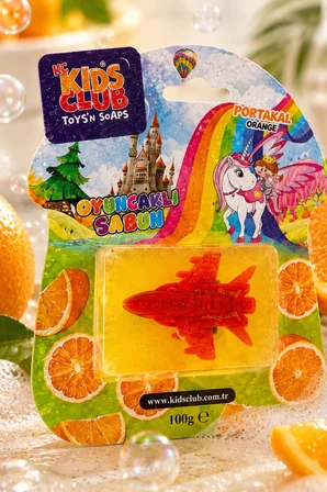 KC Kids Club Toys'n Soaps Portakal Oyuncaklı Sabun 100 g