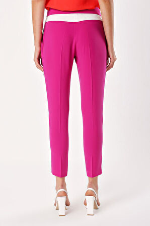 Fuşya Bol kesim pantolon 40657 | 48