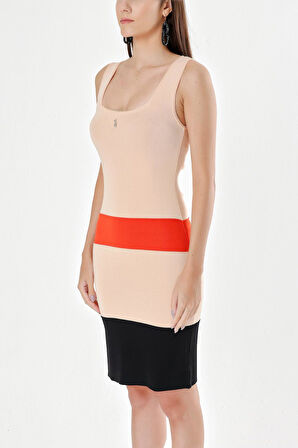 Siyah TRİKO ELBİSE  28021 | 40